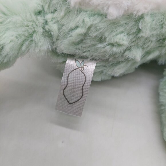 The Peanutshell Rex Dinosaur Plush Stuffed Animal Green White Peanut Shell - Picture 6 of 8